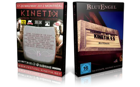 Artwork Cover of Blutengel 2012-05-20 DVD Montreal Audience