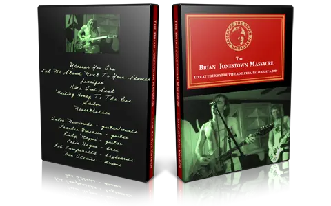 Artwork Cover of Brian Jonestown Massacre 2005-08-03 DVD Philadelphia Audience
