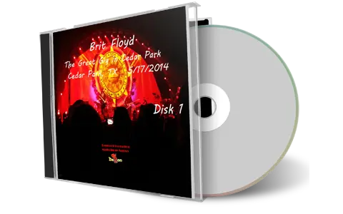 Artwork Cover of Brit Floyd 2014-05-17 CD Cedar Park Audience