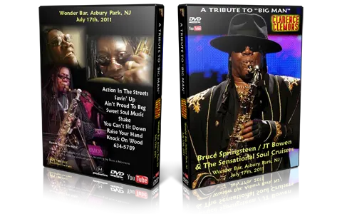 Artwork Cover of Bruce Springsteen 2011-07-17 DVD Tribute to Big Man Audience