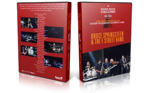 Artwork Cover of Bruce Springsteen 2013-06-30 DVD Hard Rock Calling Audience