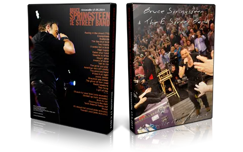 Artwork Cover of Bruce Springsteen 2014-05-17 DVD Uncasville Audience