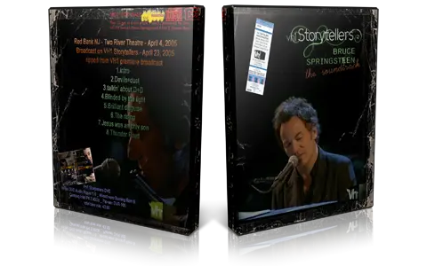 Artwork Cover of Bruce Springsteen Compilation DVD VH1 Storytellers 2005 Proshot