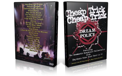 Artwork Cover of Cheap Trick 2011-12-31 DVD St Petersburg Proshot