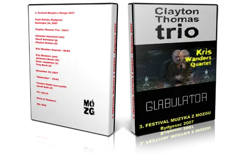 Artwork Cover of Clayton Thomas 2007-11-24 DVD Bydgoszc Proshot