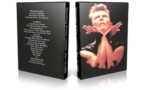 Artwork Cover of David Bowie 1995-11-15 DVD London Audience