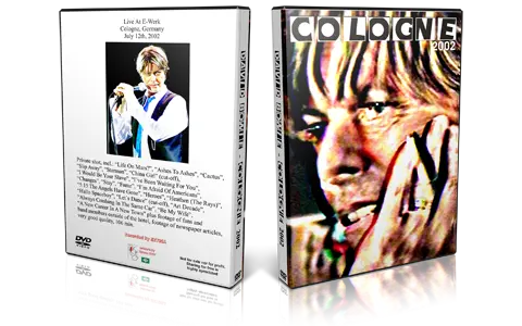 Artwork Cover of David Bowie 2002-07-12 DVD Cologne Audience