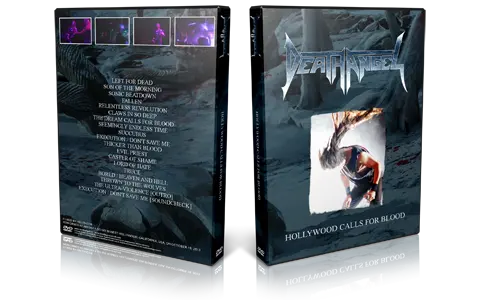 Artwork Cover of Death Angel 2013-10-19 DVD Hollywood Audience