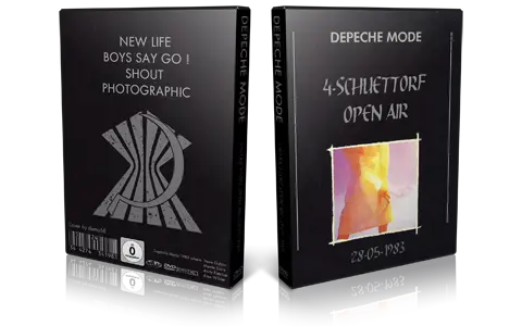 Artwork Cover of Depeche Mode 1983-05-28 DVD Schuettorf Audience