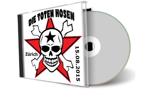 Artwork Cover of Die Toten Hosen 2015-08-15 CD Zurich Soundboard