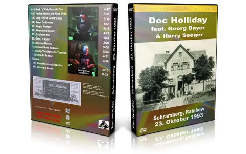 Artwork Cover of Doc Holliday 1993-10-23 DVD Schramberg Audience
