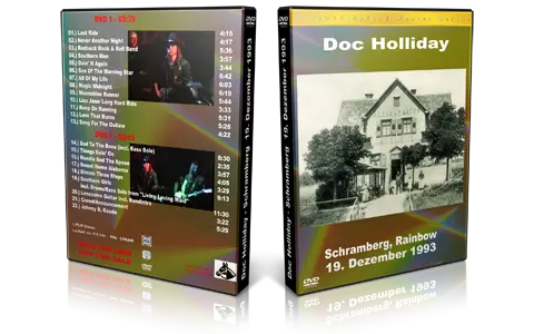 Artwork Cover of Doc Holliday 1993-12-19 DVD Schramberg Audience