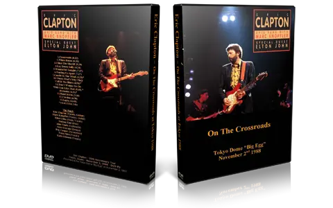 Artwork Cover of Eric Clapton 2008-11-02 DVD Tokyo Proshot