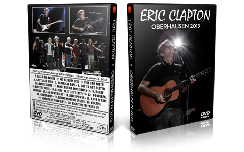 Artwork Cover of Eric Clapton 2013-06-14 DVD Oberhausen Audience