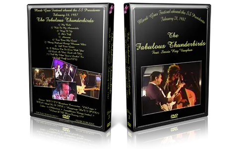 Artwork Cover of Fabulous Thunderbirds 1987-02-28 DVD SS Presidente Proshot