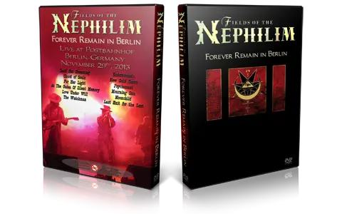 Artwork Cover of Fields Of The Nephilim 2013-11-29 DVD Berlin Proshot