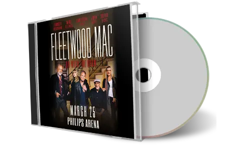 Artwork Cover of Fleetwood Mac 2015-03-25 CD Atlanta Audience