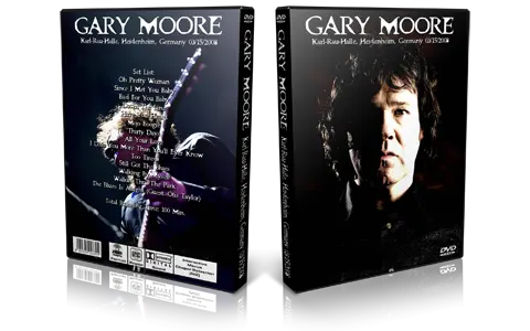 Artwork Cover of Gary Moore 2008-03-15 DVD Heidenheim Audience