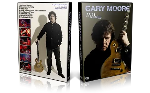 Artwork Cover of Gary Moore Compilation DVD AVO Session 2008 Proshot