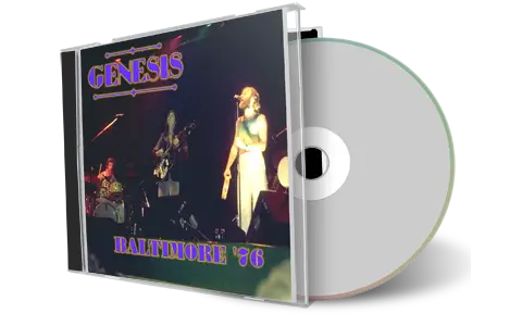 Artwork Cover of Genesis 1976-04-12 CD Baltimore Audience