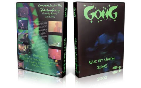 Artwork Cover of Gong 2005-10-22 DVD Glastonbury Audience