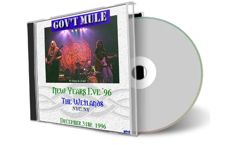 Artwork Cover of Govt Mule 1996-12-31 CD New York City Audience
