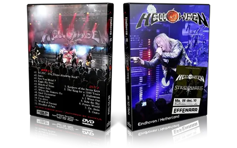 Artwork Cover of Helloween 2010-12-06 DVD Eindhoven Audience