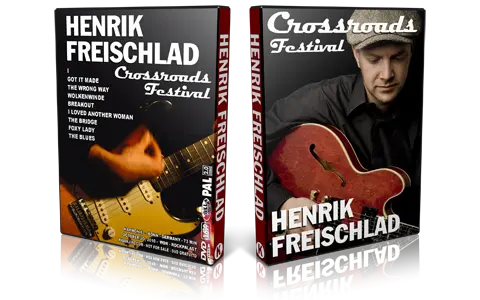 Artwork Cover of Henrik Freischlader 2010-10-20 DVD Rockpalast Crossroads Proshot