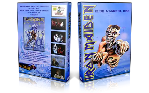 Artwork Cover of Iron Maiden 1988-05-08 DVD New York City Audience