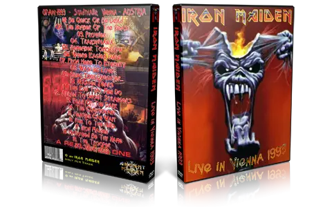 Artwork Cover of Iron Maiden 1993-04-07 DVD Vienna Audience