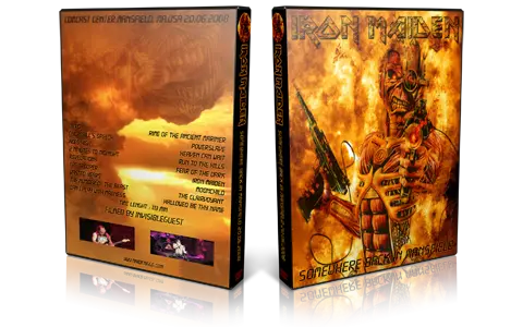 Artwork Cover of Iron Maiden 2008-06-20 DVD Mansfield Audience