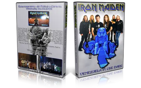 Artwork Cover of Iron Maiden 2009-03-05 DVD Poliedro Audience