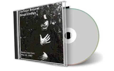 Artwork Cover of Jackson Browne 1987-05-19 CD Santa Cruz Audience