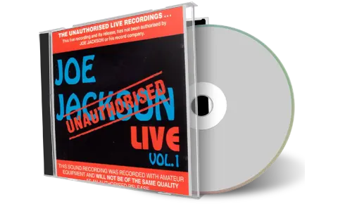 Artwork Cover of Joe Jackson 1979-09-29 CD New York City Soundboard