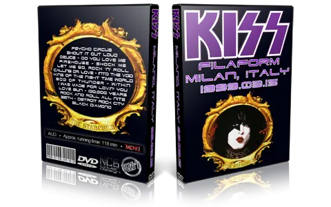 Artwork Cover of KISS 1999-03-15 DVD Milano Audience