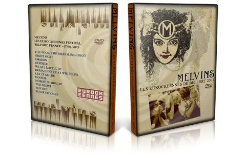 Artwork Cover of Melvins 2003-07-06 DVD Belfort Proshot