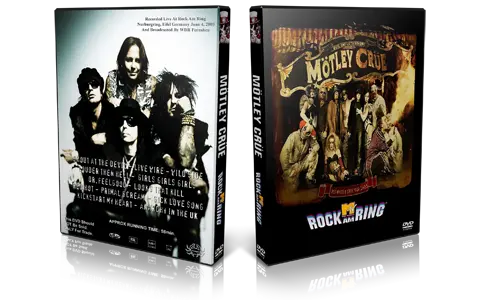 Artwork Cover of Motley Crue 2005-06-04 DVD Nurburgring Proshot