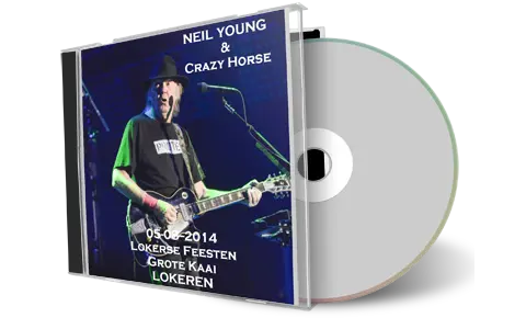 Artwork Cover of Neil Young 2014-08-05 CD Lokeren  Audience