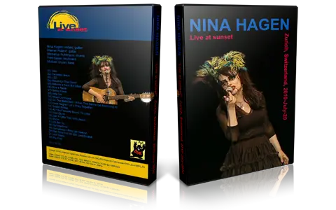 Artwork Cover of Nina Hagen 2010-07-20 DVD Zurich Proshot