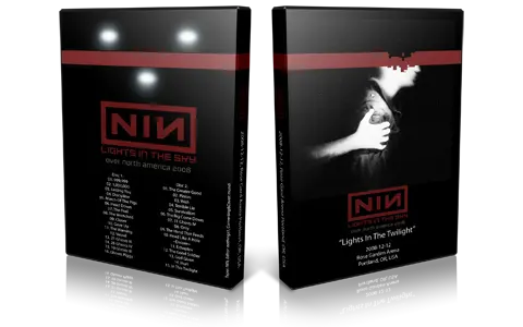 Artwork Cover of Nine Inch Nails 2008-12-12 DVD Portland Proshot
