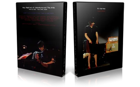 Artwork Cover of PJ Harvey 2006-05-26 DVD Hay Festival of Literature Audience