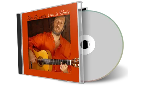 Artwork Cover of Paco de Lucia 2004-07-17 CD Vitoria Gasteiz Soundboard