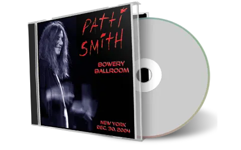 Artwork Cover of Patti Smith 2004-12-30 CD New York City Soundboard