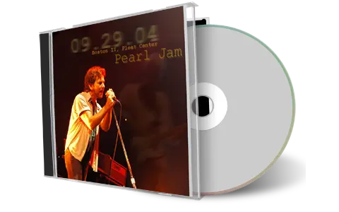 Artwork Cover of Pearl Jam 2004-09-29 CD Boston Audience