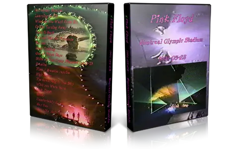 Artwork Cover of Pink Floyd 1994-05-23 DVD Montreal Audience