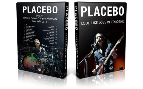 Artwork Cover of Placebo 2013-11-16 DVD Cologne Audience