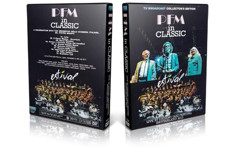 Artwork Cover of Premiata Forneria Marconi 2013-07-05 DVD Lugano Proshot