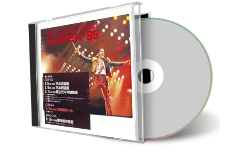 Artwork Cover of Queen 1985-05-15 CD Osaka Soundboard