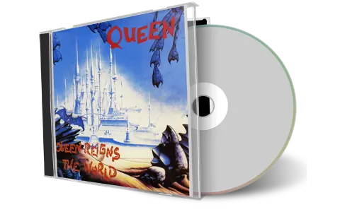 Artwork Cover of Queen 1986-06-21 CD Mannheim Audience