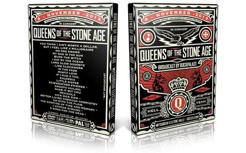 Artwork Cover of Queens Of The Stone Age 2013-11-08 DVD Dysseldorf Proshot
